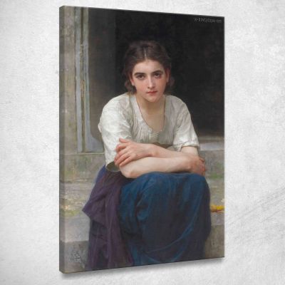 Fantasticheria Sulla Soglia William Bouguereau wbg142 quadro stampa su tela