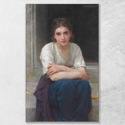 Ensueño En El Umbral William Bouguereau, wbg142 cuadro en lienzo
