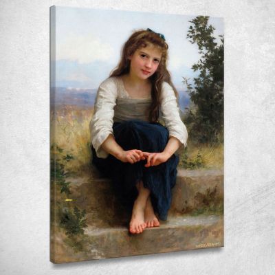 Fantasticheria William Bouguereau wbg143 quadro stampa su tela