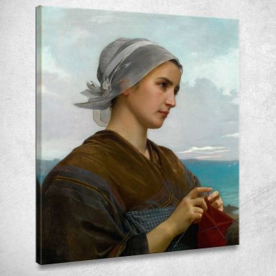 Maglia Bretone William Bouguereau wbg174 quadro stampa su tela