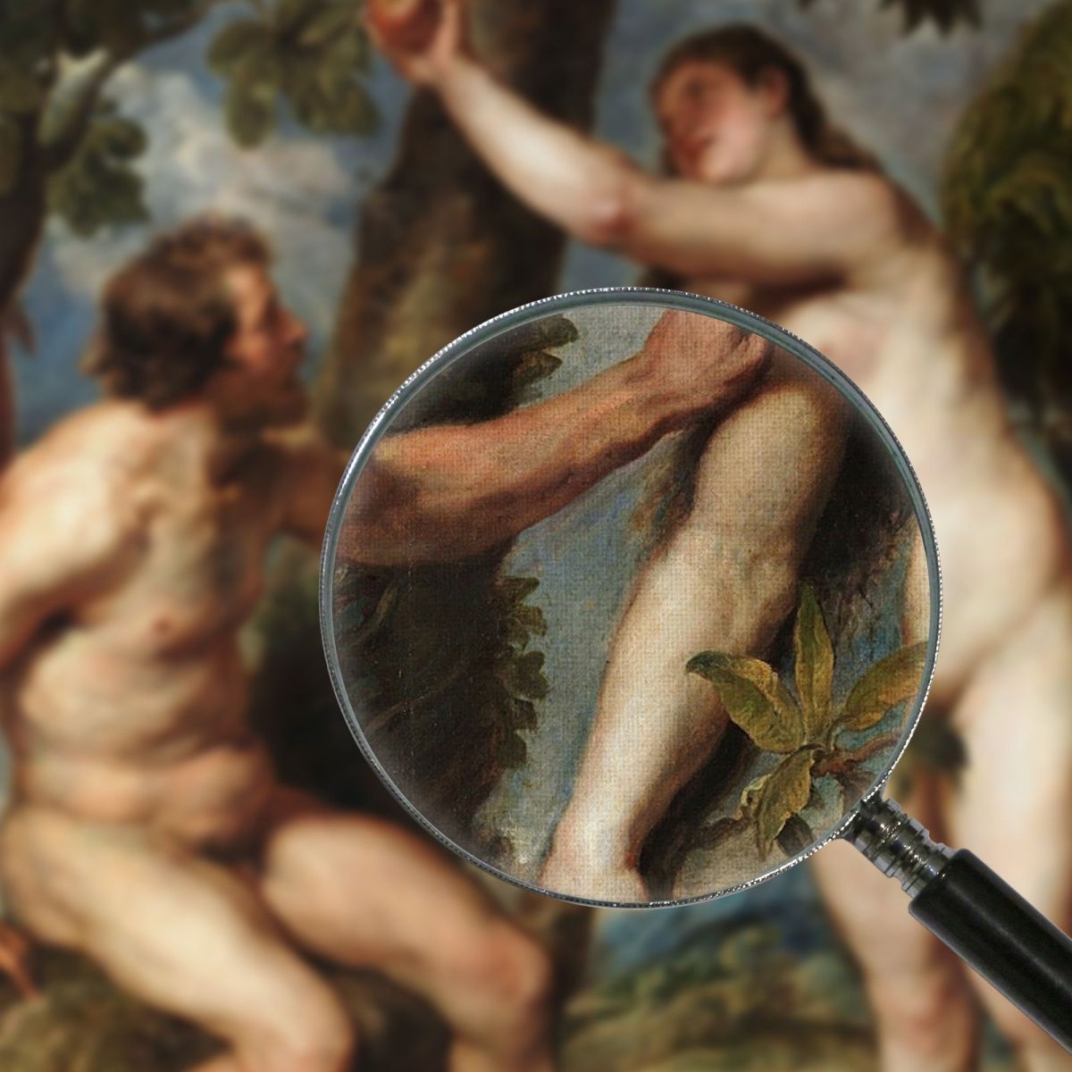 Adam E Eve Peter Paul Rubens ppr14 quadro stampa su tela