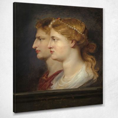 Agrippina E Germanico Peter Paul Rubens ppr18 quadro stampa su tela