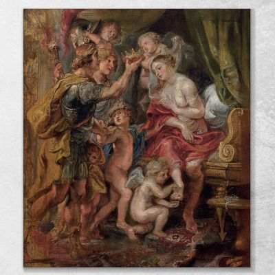 Alessandro E Rossana Peter Paul Rubens ppr20 quadro stampa su tela