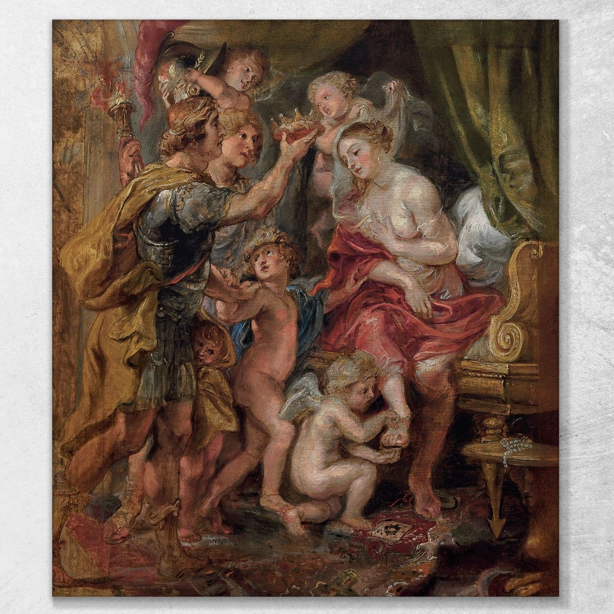 Alessandro E Rossana Peter Paul Rubens ppr20 quadro stampa su tela