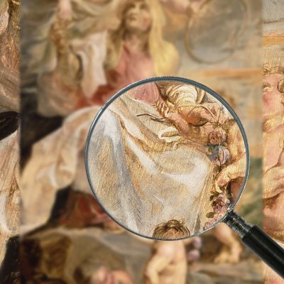 Allegoria Dell'Eternità La Successione Dei Papi Peter Paul Rubens ppr22 quadro stampa su tela