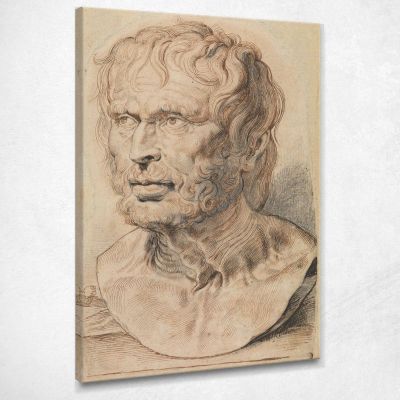 Busto Dello Pseudo-Seneca Peter Paul Rubens ppr32 quadro stampa su tela