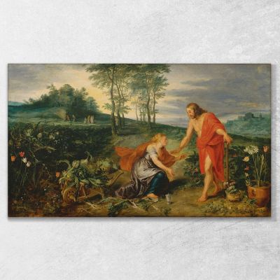 Christ Appears To Mary Magdalene On Easter Morning Noli Me Tangere Peter Paul Rubens, ppr38 canvas print
