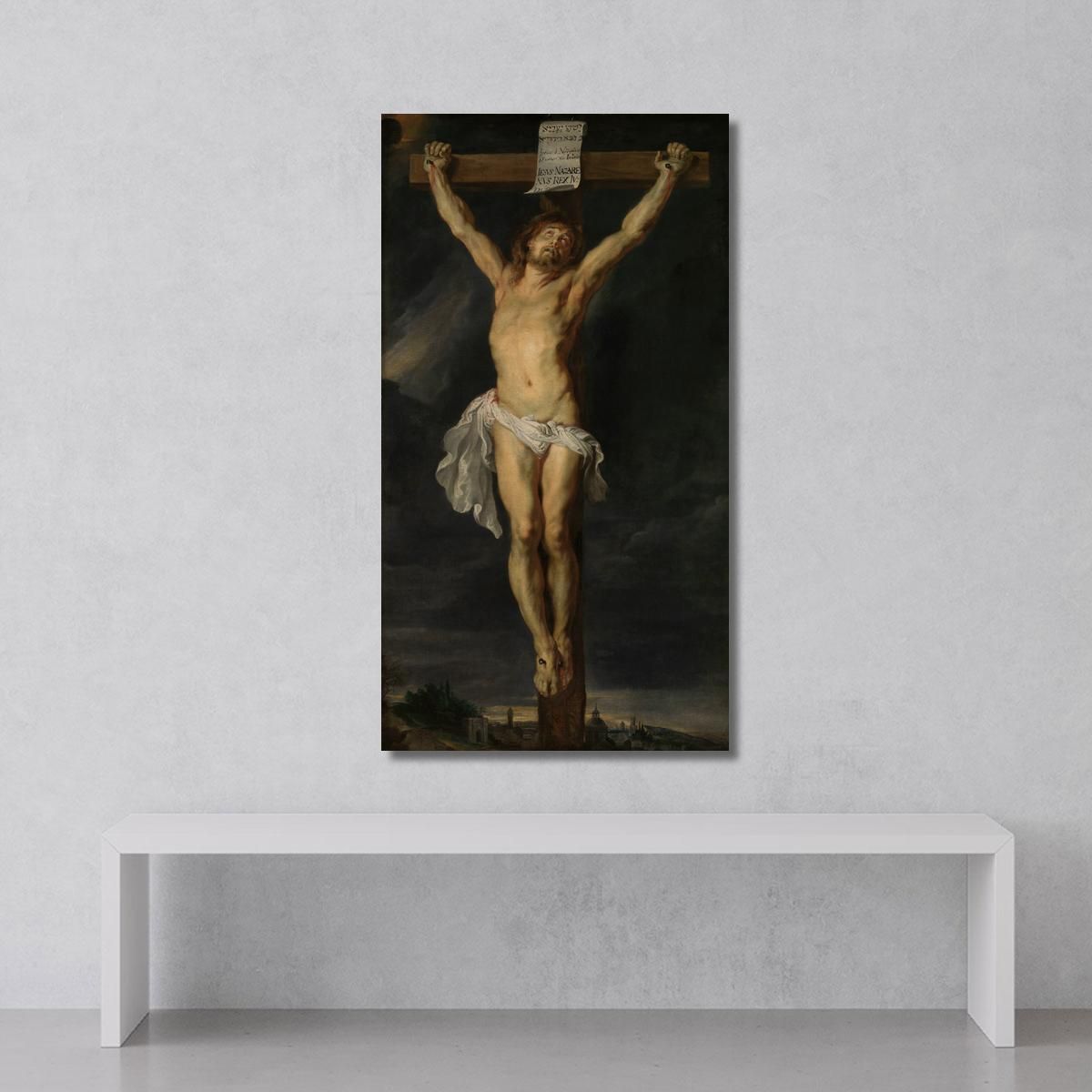 Cristo Sulla Croce 2 Peter Paul Rubens ppr40 quadro stampa su tela