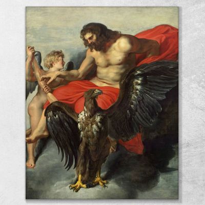 Cupido Supplica Giove Peter Paul Rubens ppr49 quadro stampa su tela