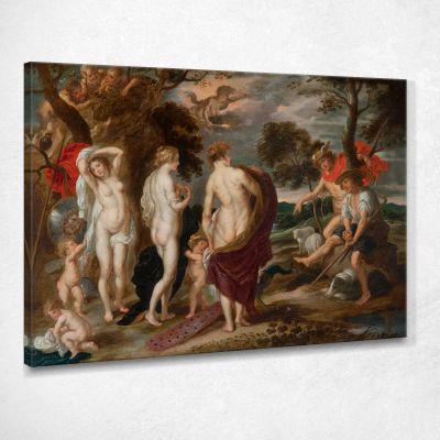La Sentenza Di Parigi Peter Paul Rubens ppr66 quadro stampa su tela
