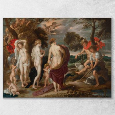The Judgment Of Paris Peter Paul Rubens, ppr66 canvas print