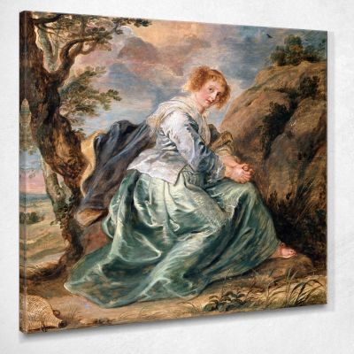 Agar Nel Deserto Peter Paul Rubens ppr79 quadro stampa su tela