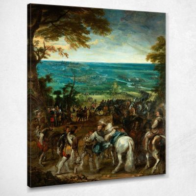 Enrico Iv Di Francia All'Assedio Di Amiens Nel 1597 Peter Paul Rubens ppr92 quadro stampa su tela