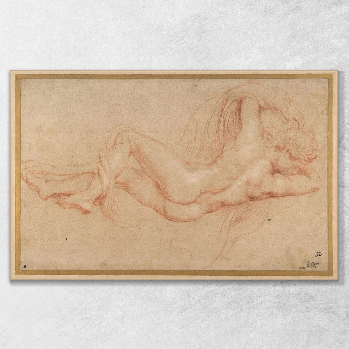 Ermafrodito Peter Paul Rubens ppr95 quadro stampa su tela