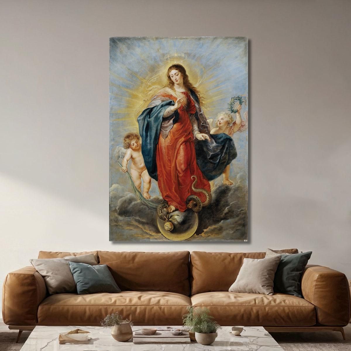 Immacolata Concezione Peter Paul Rubens ppr99 quadro stampa su tela