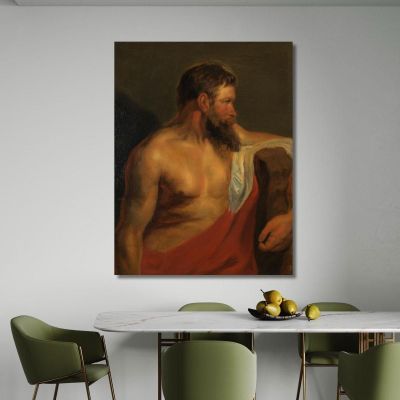 Mannentorso Peter Paul Rubens ppr110 quadro stampa su tela