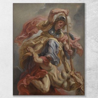 Minerva Supera L'Ignoranza Peter Paul Rubens ppr115 quadro stampa su tela