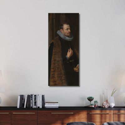 Nicolaas Rockox Sindaco Di Anversa Peter Paul Rubens ppr121 quadro stampa su tela