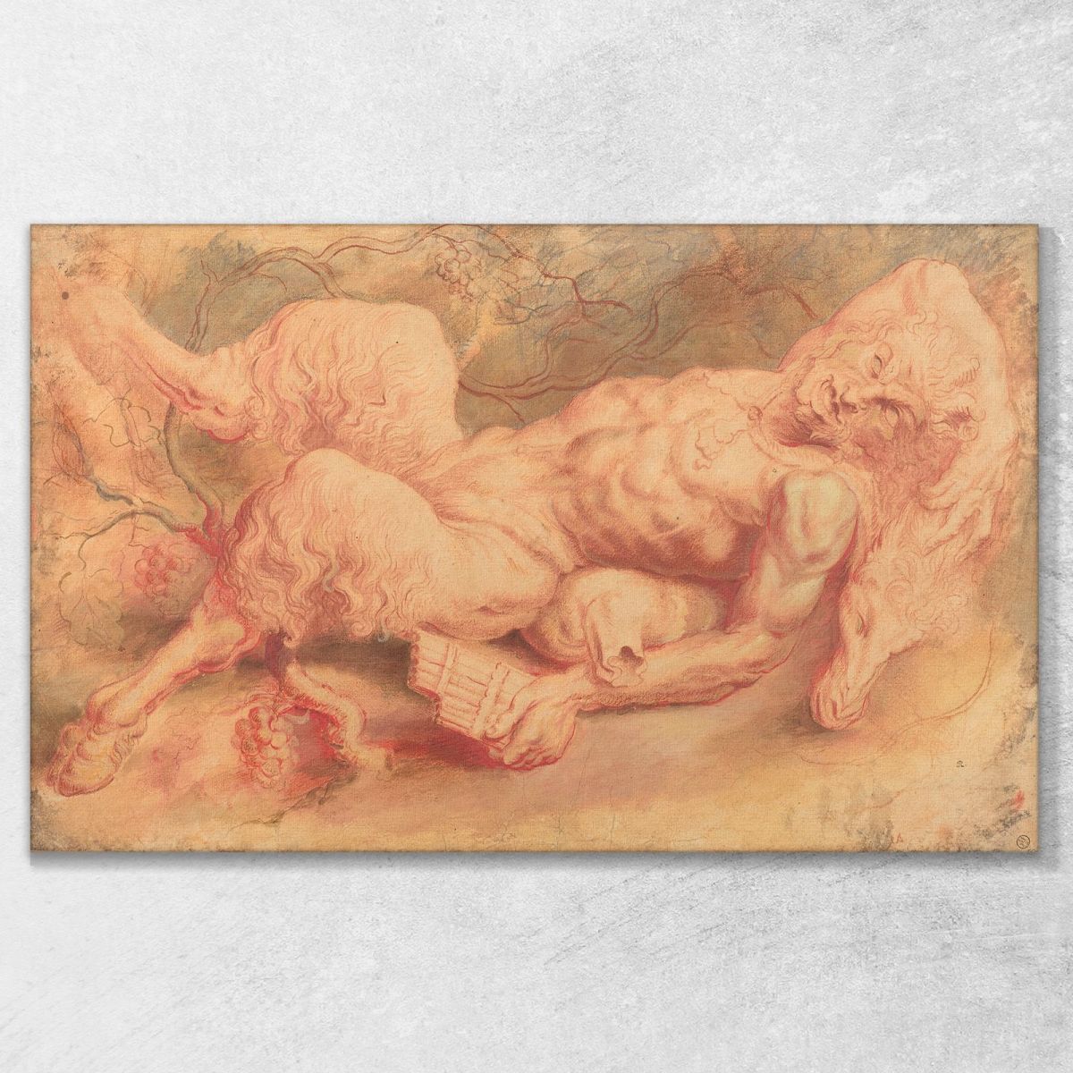 Pan Reclinabile Peter Paul Rubens ppr127 quadro stampa su tela