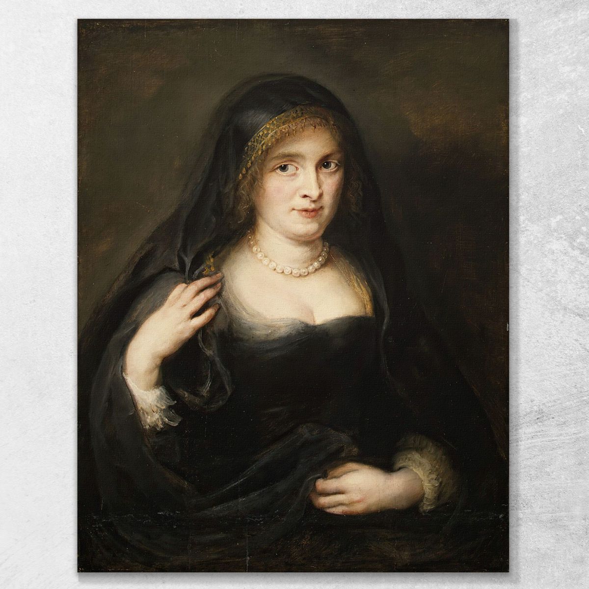 Ritratto Di Una Donna Peter Paul Rubens ppr137 quadro stampa su tela