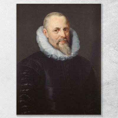 Portrait Of Jan I Moretus Peter Paul Rubens, ppr152 canvas print