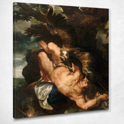 Prometeo Incatenato Peter Paul Rubens ppr155 quadro stampa su tela