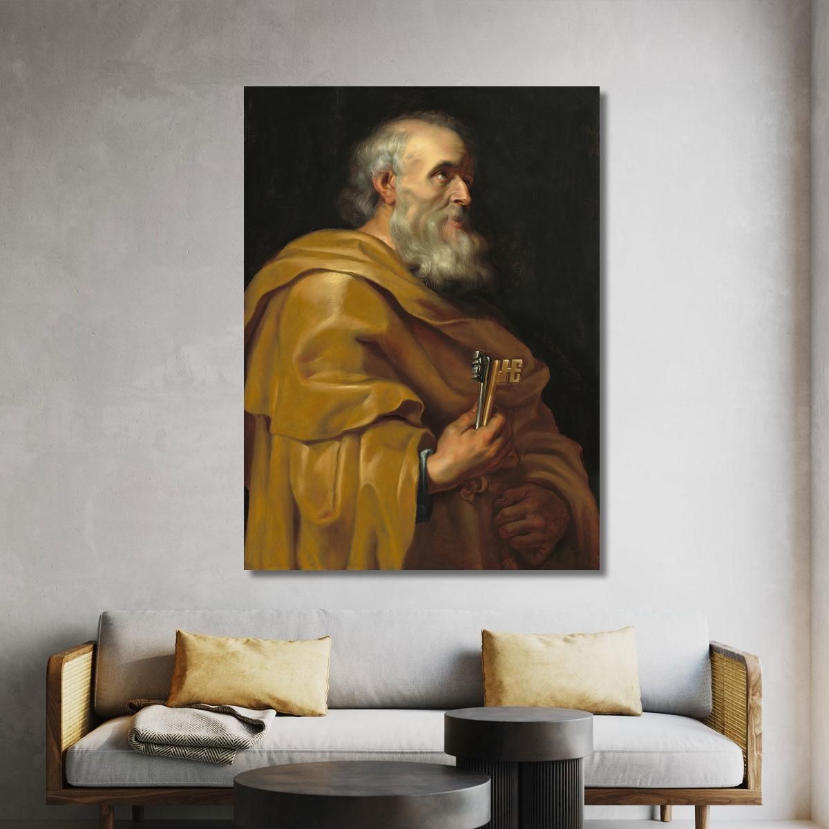 San Pietro Peter Paul Rubens ppr166 quadro stampa su tela