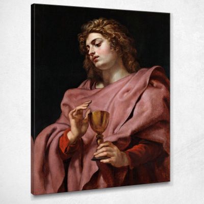 St Giovanni Evangelista Peter Paul Rubens ppr176 quadro stampa su tela