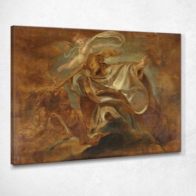 San Gregorio Di Nazianzo Peter Paul Rubens ppr178 quadro stampa su tela