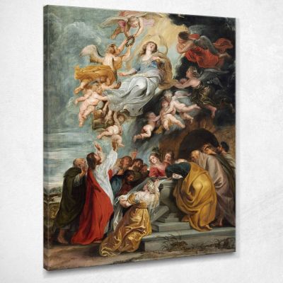 L'Assunzione Della Vergine Peter Paul Rubens ppr215 quadro stampa su tela