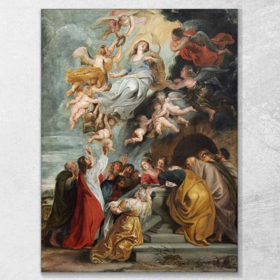 L'Assunzione Della Vergine Peter Paul Rubens ppr215 quadro stampa su tela