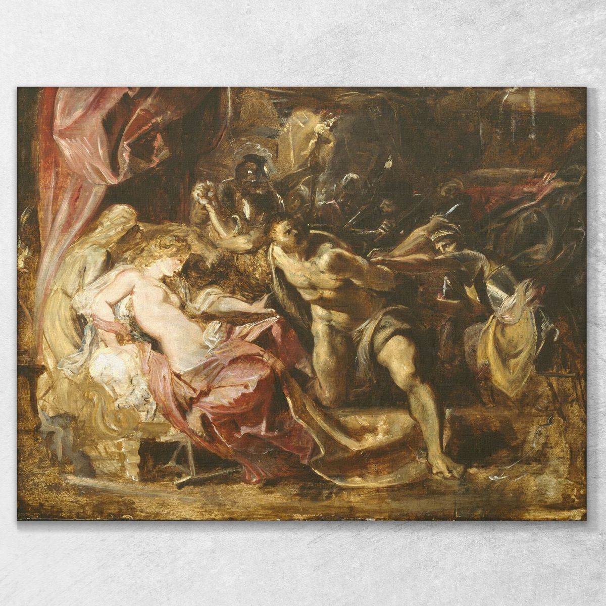 La Cattura Di Sansone Peter Paul Rubens ppr218 quadro stampa su tela