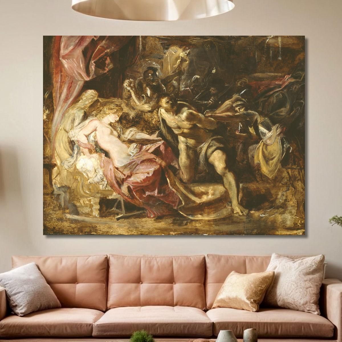 La Cattura Di Sansone Peter Paul Rubens ppr218 quadro stampa su tela