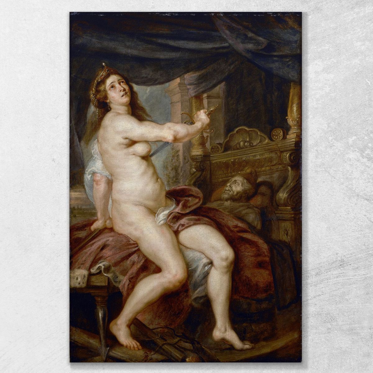 La Morte Di Didone Peter Paul Rubens ppr225 quadro stampa su tela