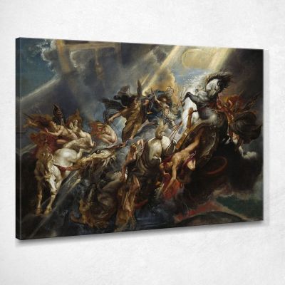 La Caduta Di Fetonte Peter Paul Rubens ppr232 quadro stampa su tela