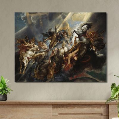 La Caduta Di Fetonte Peter Paul Rubens ppr232 quadro stampa su tela