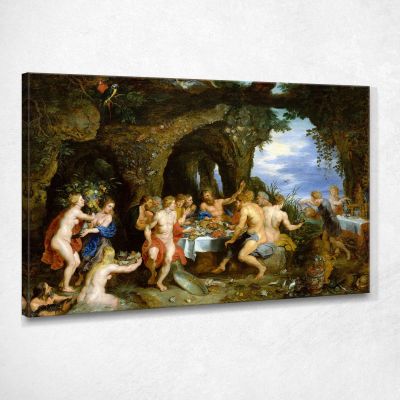 La Festa Di Acheloüs Peter Paul Rubens ppr234 quadro stampa su tela