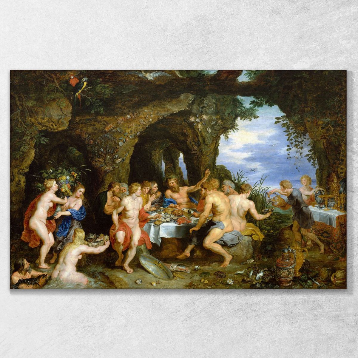 La Festa Di Acheloüs Peter Paul Rubens ppr234 quadro stampa su tela