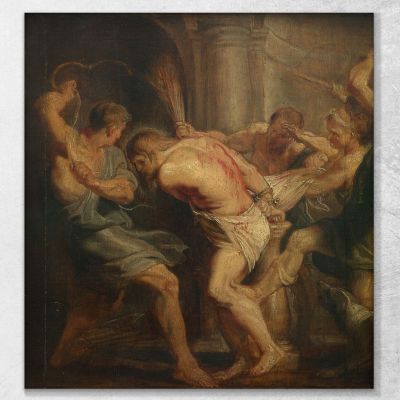 La Flagellazione Di Cristo Peter Paul Rubens ppr238 quadro stampa su tela