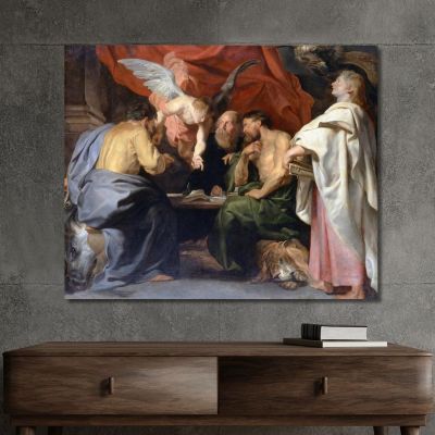 I Quattro Evangelisti Peter Paul Rubens ppr239 quadro stampa su tela