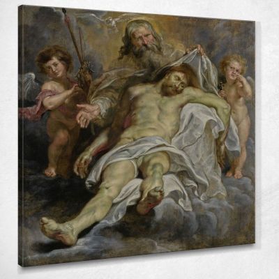 La Santissima Trinità 2 Peter Paul Rubens ppr253 quadro stampa su tela