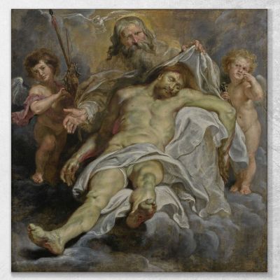 La Santissima Trinità 2 Peter Paul Rubens ppr253 quadro stampa su tela