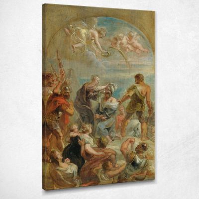 Il Martirio Di San Paolo Peter Paul Rubens ppr265 quadro stampa su tela