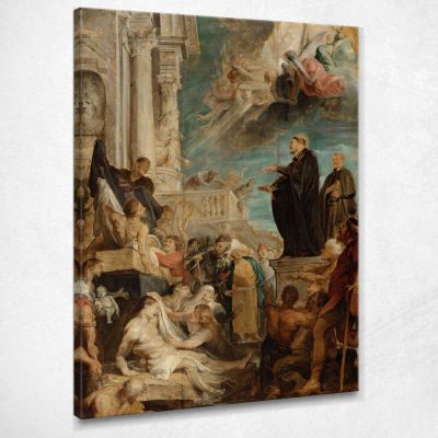 I Miracoli Di San Francesco Saverio Modello Peter Paul Rubens ppr269 quadro stampa su tela