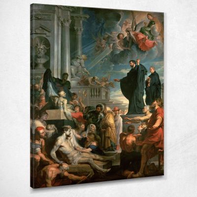 I Miracoli Di San Francesco Saverio Peter Paul Rubens ppr270 quadro stampa su tela