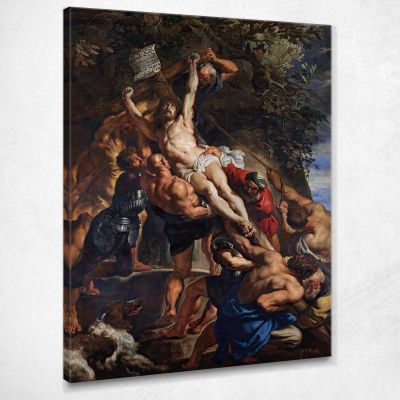 L'Innalzamento Della Croce Peter Paul Rubens ppr276 quadro stampa su tela