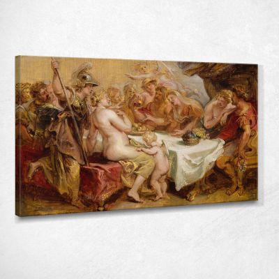 Le Nozze Di Peleo E Teti Peter Paul Rubens ppr293 quadro stampa su tela