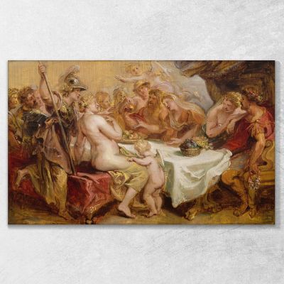 Les Noces De Pélée Et Thétis Peter Paul Rubens, ppr293 tableau impression sur toile