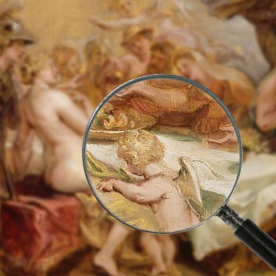 Le Nozze Di Peleo E Teti Peter Paul Rubens ppr293 quadro stampa su tela