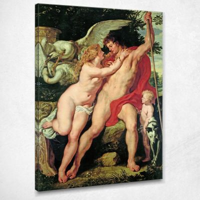 Venere E Adone Peter Paul Rubens ppr317 quadro stampa su tela